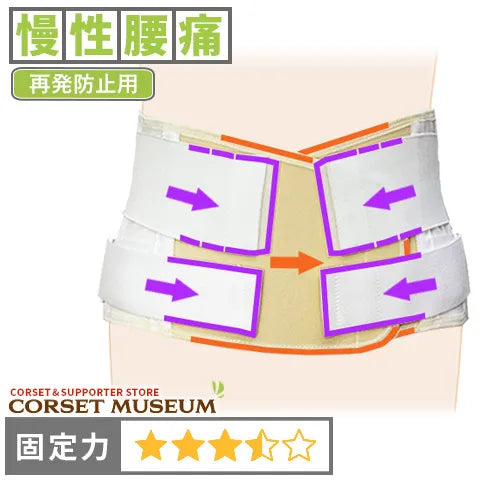 慢性腰痛|マックスベルトse