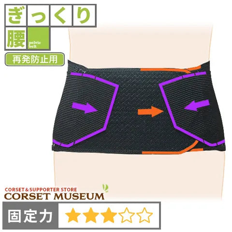 ぎっくり腰|ハードコルセットX