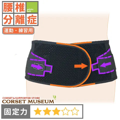 腰椎分離症|バックレスキューベルトソフト