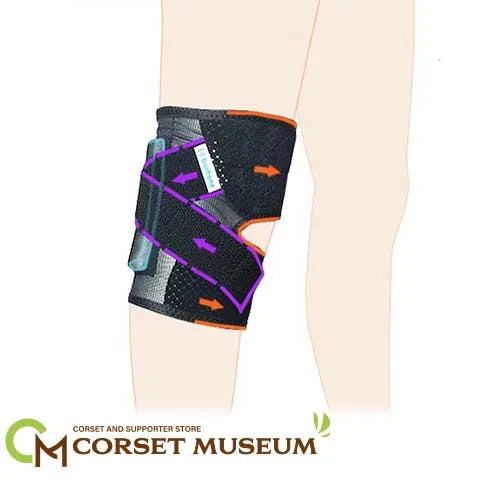 スポーツ用|薄型膝裏クロスXG