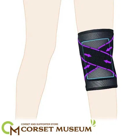 スポーツ用|薄型膝裏クロスXG