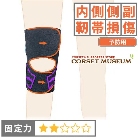 内側側副靭帯損傷|膝裏クロスXG