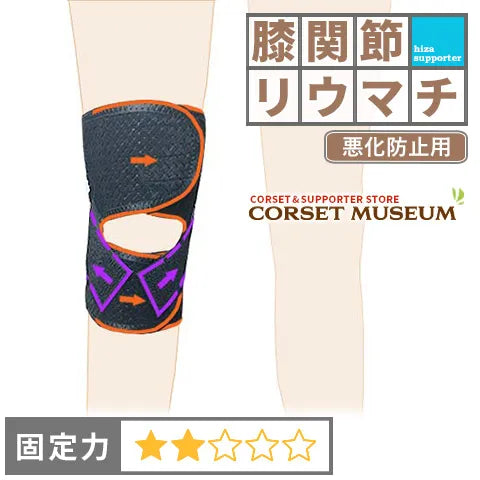 膝関節リウマチ|薄型膝裏クロスXG