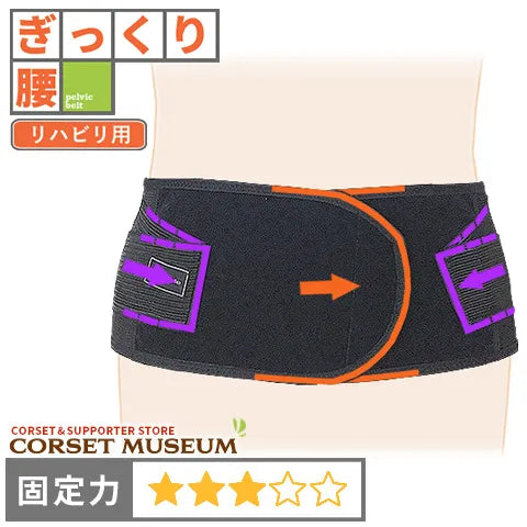 ぎっくり腰|バックレスキューベルトメッシュ