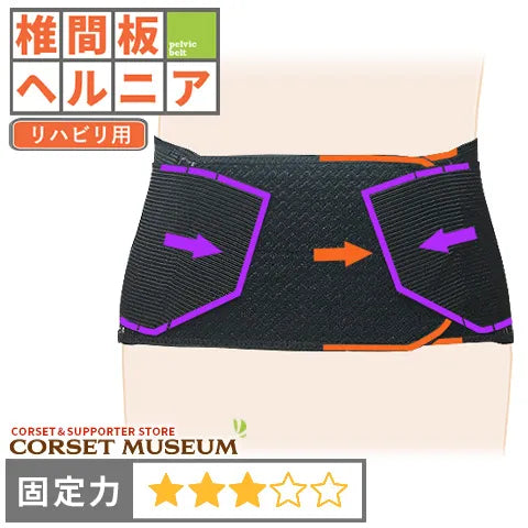 椎間板ヘルニア|ハードコルセットX